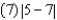 Rewrite the number without using the absolute value symbol, and simplify the result.