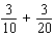Write the expression as a simplified rational number.  