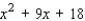 Factor the polynomial.  