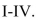 Select a direction field for the differential equation from a set of direction fields labeled I-IV.