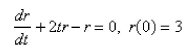 Solve the initial-value problem.