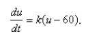 <strong>Select the correct Answer: for each question. Newton's Law of Cooling states that the rate of cooling of an object is proportional to the temperature difference between the object and its surroundings.Suppose that a roast turkey is taken from an oven when its temperature has reached and is placed on a table in a room where the temperature is If is the temperature of the turkey after minutes, then Newton's Law of Cooling implies that This could be solved as a separable differential equation.Another method is to make the change of variable If the temperature of the turkey is after half an hour, what is the temperature after 35 min?</strong> A) B) C) D) E)