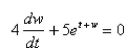 <strong>Select the correct Answer: for each question. Solve the differential equation. </strong> A) B) C) D) E)