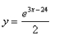 <strong>Select the correct Answer: for each question. A curve passes through the point and has the property that the slope of the curve at every point is times the y-coordinate What is the equation of the curve?</strong> A) B) C) D) E)