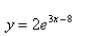 <strong>Select the correct Answer: for each question. A curve passes through the point and has the property that the slope of the curve at every point is times the y-coordinate What is the equation of the curve?</strong> A) B) C) D) E)