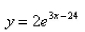 <strong>Select the correct Answer: for each question. A curve passes through the point and has the property that the slope of the curve at every point is times the y-coordinate What is the equation of the curve?</strong> A) B) C) D) E)