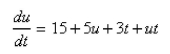 <strong>Select the correct Answer: for each question. Solve the differential equation. </strong> A) B) C) D) E)