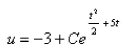 <strong>Select the correct Answer: for each question. Solve the differential equation. </strong> A) B) C) D) E)