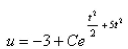 <strong>Select the correct Answer: for each question. Solve the differential equation. </strong> A) B) C) D) E)