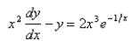 <strong>Select the correct Answer: for each question. Solve the differential equation. </strong> A) B) C) D) E)
