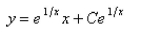 <strong>Select the correct Answer: for each question. Solve the differential equation. </strong> A) B) C) D) E)