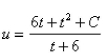 <strong>Select the correct Answer: for each question. Solve the differential equation. </strong> A) B) C) D) E)