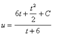 <strong>Select the correct Answer: for each question. Solve the differential equation. </strong> A) B) C) D) E)