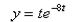 Select the correct Answer: for each question. Which of the following functions is a solution of the differential equation? a. b. c. d. e.