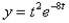 Select the correct Answer: for each question. Which of the following functions is a solution of the differential equation? a. b. c. d. e.