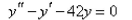 <strong>Which equation does the function satisfy?</strong> A) B) C) D) E)