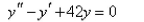<strong>Which equation does the function satisfy?</strong> A) B) C) D) E)