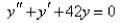 <strong>Which equation does the function satisfy?</strong> A) B) C) D) E)