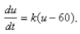 <strong>Newton's Law of Cooling states that the rate of cooling of an object is proportional to the temperature difference between the object and its surroundings.Suppose that a roast turkey is taken from an oven when its temperature has reached and is placed on a table in a room where the temperature is If is the temperature of the turkey after t minutes, then Newton's Law of Cooling implies that This could be solved as a separable differential equation.Another method is to make the change of variable If the temperature of the turkey is after half an hour, what is the temperature after 35 min?</strong> A) B) C) D) E)