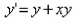 <strong>Choose the differential equation corresponding to this direction field. </strong> A) B) C) D) E)