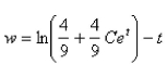 <strong>Solve the differential equation. </strong> A) B) C) D) E)