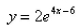 <strong>A curve passes through the point and has the property that the slope of the curve at every point P is times the y-coordinate P.What is the equation of the curve?</strong> A) B) C) D) E)
