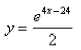 <strong>A curve passes through the point and has the property that the slope of the curve at every point P is times the y-coordinate P.What is the equation of the curve?</strong> A) B) C) D) E)
