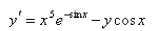 <strong>Solve the differential equation. </strong> A) B) C) D) E)