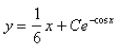 <strong>Solve the differential equation. </strong> A) B) C) D) E)