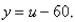Newton's Law of Cooling states that the rate of cooling of an object is proportional to the temperature difference between the object and its surroundings.Suppose that a roast turkey is taken from an oven when its temperature has reached and is placed on a table in a room where the temperature is If is the temperature of the turkey after minutes, then Newton's Law of Cooling implies that This could be solved as a separable differential equation.Another method is to make the change of variable If the temperature of the turkey is after half an hour, what is the temperature after 35 min?
