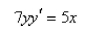 Solve the differential equation.  