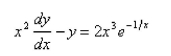 Solve the differential equation.  