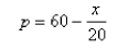 For a given commodity and pure competition, the number of units produced and the price per unit are determined as the coordinates of the point of intersection of the supply and demand curves.Given the demand curve and the supply curve find the consumer surplus.
