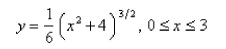 <strong>Select the correct Answer: for each question. Find the length of the curve. </strong> A) B) C) D) E)
