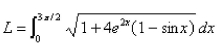<strong>Select the correct Answer: for each question. Set up, but do not evaluate, an integral for the length of the curve. </strong> A) B) C) D) E)
