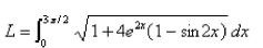 <strong>Select the correct Answer: for each question. Set up, but do not evaluate, an integral for the length of the curve. </strong> A) B) C) D) E)