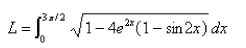 <strong>Select the correct Answer: for each question. Set up, but do not evaluate, an integral for the length of the curve. </strong> A) B) C) D) E)