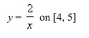 <strong>Select the correct Answer: for each question. Write an integral giving the area of the surface obtained by revolving the curve about the x-axis.(Do not evaluate the integral.) </strong> A) B) C) D)