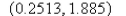<strong>Select the correct Answer: for each question. Find the centroid of the region bounded by the given curves. </strong> A) B) C) D) E)