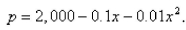 <strong>Select the correct Answer: for each question. The demand function for a commodity is given by Find the consumer surplus when the sales level is </strong> A)$9,167 B) C)$11,167 D)$8,167 E)$10,167