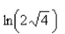 <strong>Select the correct Answer for each question. Find the length of the curve. </strong> A) B) C) D) E)None of these