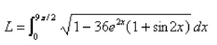 <strong>Select the correct Answer for each question. Set up, but do not evaluate, an integral for the length of the curve. </strong> A) B) C) D) E)