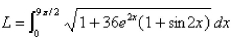 <strong>Select the correct Answer for each question. Set up, but do not evaluate, an integral for the length of the curve. </strong> A) B) C) D) E)
