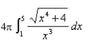 <strong>Select the correct Answer for each question. Write an integral giving the area of the surface obtained by revolving the curve about the (Do not evaluate the integral.) </strong> A) B) C) D)