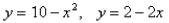 <strong>Select the correct Answer for each question. Find the centroid of the region bounded by the graphs of the given equations. </strong> A) B) C) D)