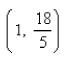 <strong>Select the correct Answer for each question. Find the centroid of the region bounded by the graphs of the given equations. </strong> A) B) C) D)