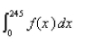 <strong>Select the correct Answer for each question. If is the probability density function for the blood cholesterol level of men over the age of 40, where x is measured in milligrams per deciliter, express as an integral the probability that the cholesterol level of such a man lies between 195 and </strong> A) B) C) D) E)