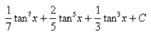<strong>Select the correct Answer for each question. Find the integral. </strong> A) B) C) D)