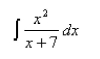 <strong>Select the correct Answer for each question. Use long division to evaluate the integral. </strong> A) B) C) D) E)