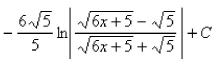 <strong>Select the correct Answer for each question. Use a table of integrals to evaluate the integral. </strong> A) B) C) D)